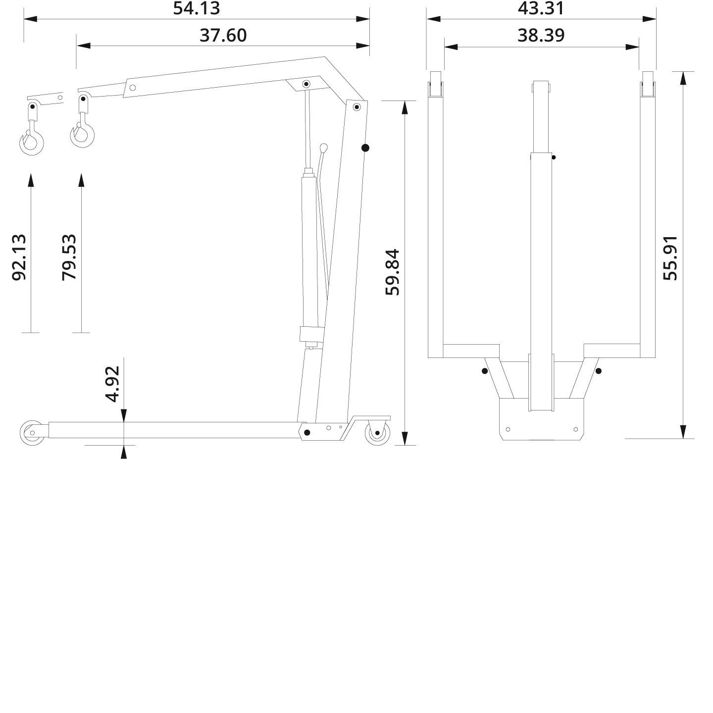 Crane WJN5EUR Drawing US