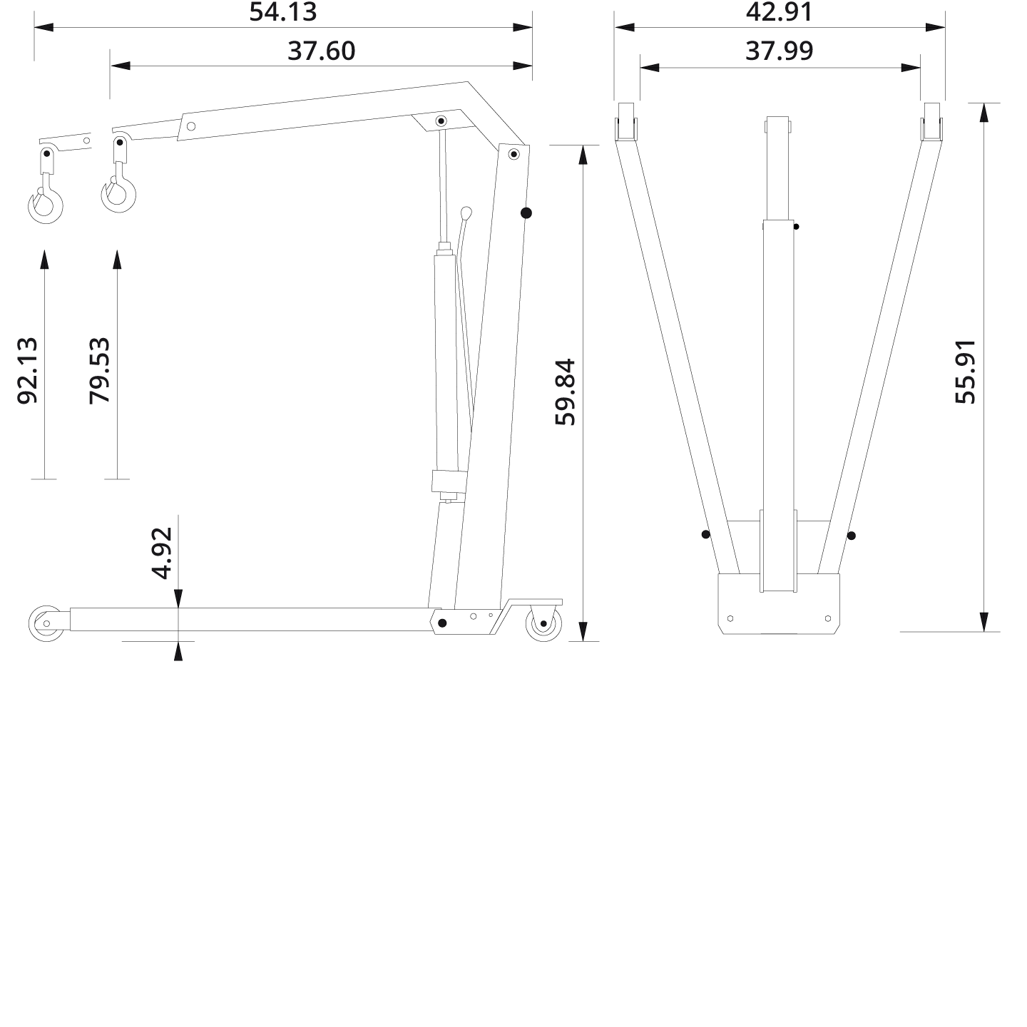 Crane WJN5 Drawing US