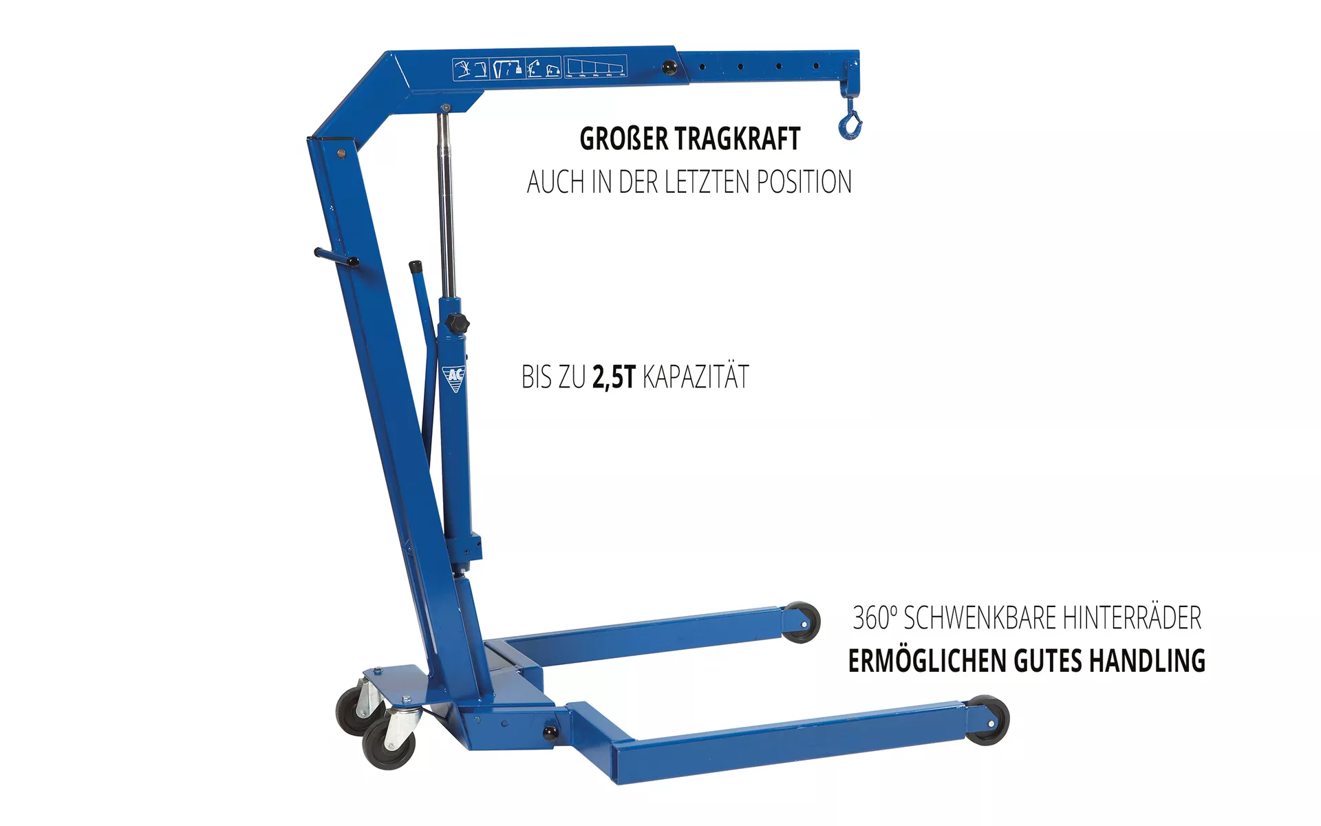 Werkstattkran Eigenschaften