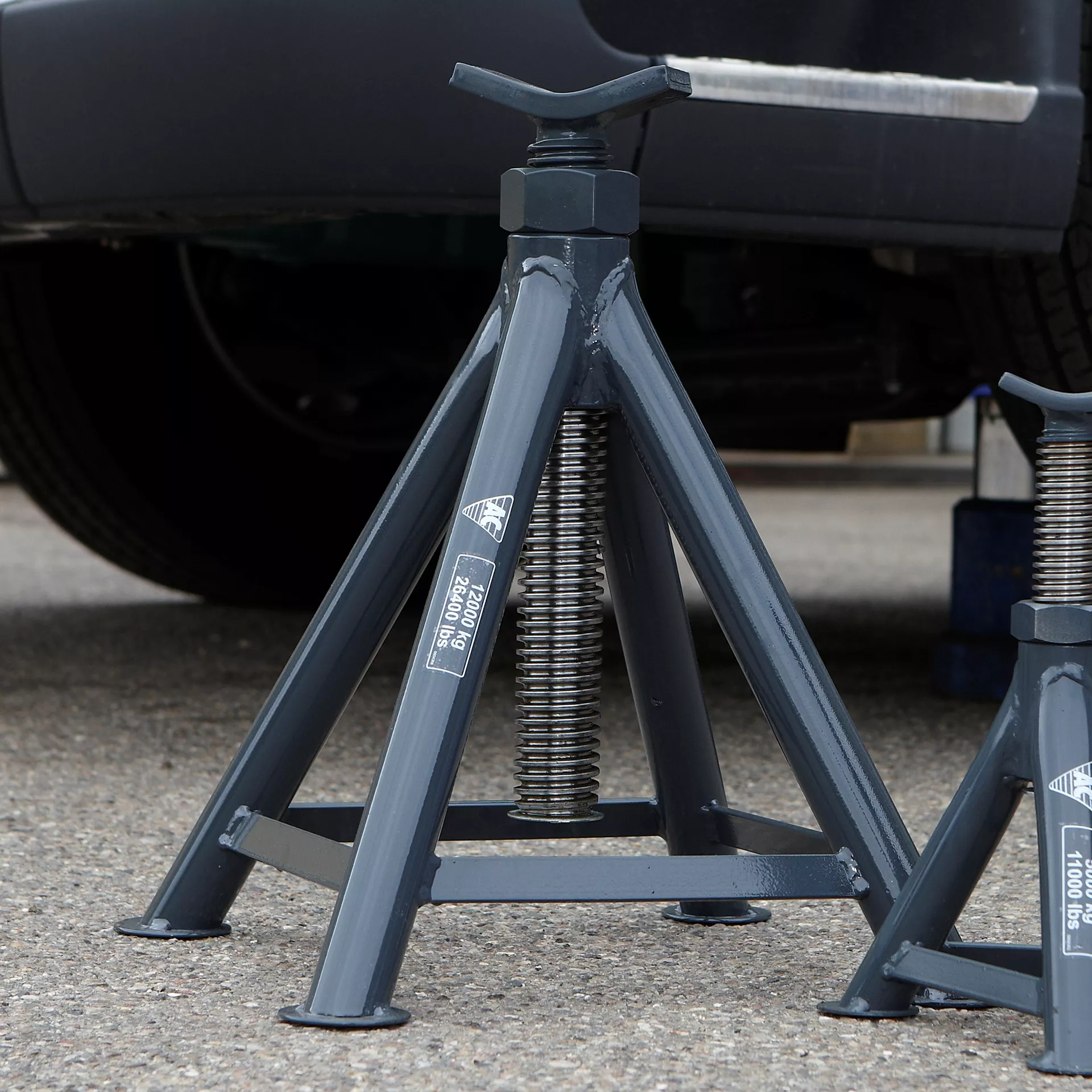 Axle Extension Axle stand with spindle extension 12t - ABS12-450